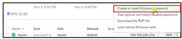 Create or reset Windows password